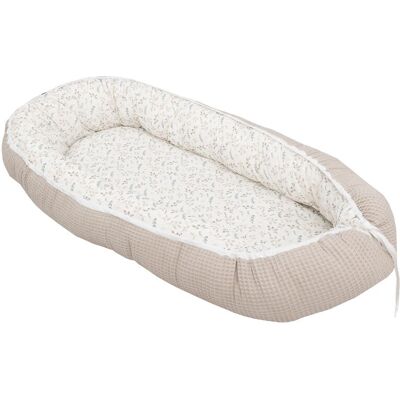 ULLENBOOM Baby Nest Baumwolle Sand Weiß - Babybett ULLENBOOM Baby Nest Baumwolle Sand Weiß - Babybett