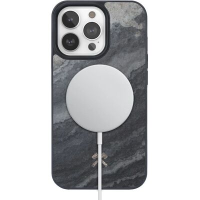 Funda MagSafe gris para iPhone 14 Plus gris de pizarra reciclada Funda MagSafe gris para iPhone 14 Plus gris de pizarra reciclada