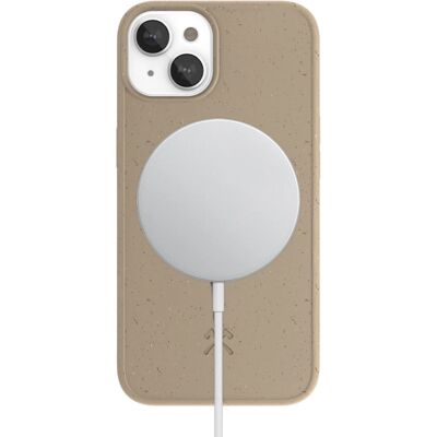 Woodcessories Bio Case Taupe - Capa ecológica MagSafe para iPhone 14 Plus Woodcessories Bio Case Taupe - Capa ecológica MagSafe para iPhone 14 Plus