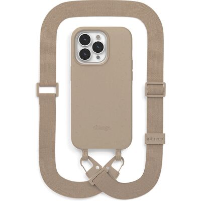 Woodcessories - Change Case - Taupe - Cordon - Phone case - Publicité Woodcessories - Change Case - Taupe - Cordon - Phone case - Publicité