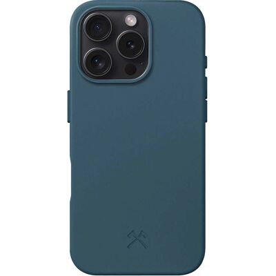 WOODCESSORIES Bio Case Handy-Cover für Apple iPhone 16 Pro navy – Handyhülle WOODCESSORIES Bio Case Handy-Cover für Apple iPhone 16 Pro navy – Handyhülle