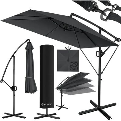 Parasol rectangulaire Holly de KESSER - Protection contre le vent et la pluie - Publicité Parasol rectangulaire Holly de KESSER - Protection contre le vent et la pluie - Publicité