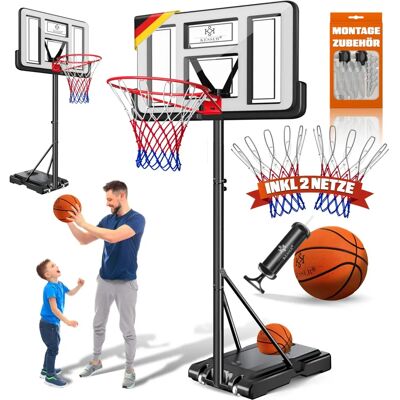 KESSER Canestro regolabile - Portatile, 230-305cm - Sport all'aperto KESSER Canestro regolabile - Portatile, 230-305cm - Sport all'aperto
