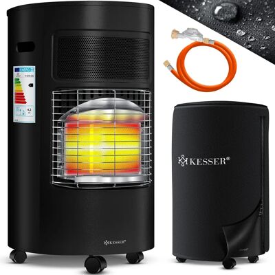 KESSER Calefactor de gas - 4200 W, 3 niveles, interior/exterior KESSER Calefactor de gas - 4200 W, 3 niveles, interior/exterior