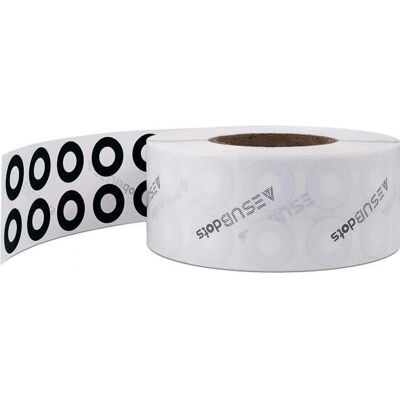 AESUB DOTS - AESD008 - Weiß - 8mm - Scanziele AESUB DOTS - AESD008 - Weiß - 8mm - Scanziele