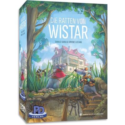 PD Verlag Die Ratten von Wistar - Brettspiel PD Verlag Die Ratten von Wistar - Brettspiel