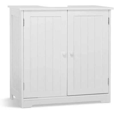 Meerveil - Placard sous évier - Blanc - 60x30x60 cm - Publicité Meerveil - Placard sous évier - Blanc - 60x30x60 cm - Publicité