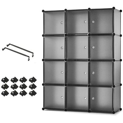MEERVEIL Mondeer Modularer Kleiderschrank-Organizer mit 12 Würfeln MEERVEIL Mondeer Modularer Kleiderschrank-Organizer mit 12 Würfeln