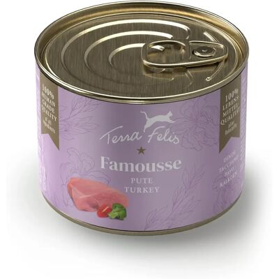Terra Felis - Pute - 24 x 200 g - Grain-free - Nourriture humide pour chat - Publicité Terra Felis - Pute - 24 x 200 g - Grain-free - Nourriture humide pour chat - Publicité