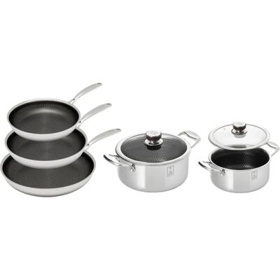 HENSSLERS Grau 28cm Kochgeschirr-Set - Induktion HENSSLERS Grau 28cm Kochgeschirr-Set - Induktion