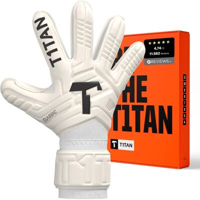 Gants de Gardien Classic 1.0 White-Out T1Tan - Goalkeeper Gloves - Publicité Gants de Gardien Classic 1.0 White-Out T1Tan - Goalkeeper Gloves - Publicité