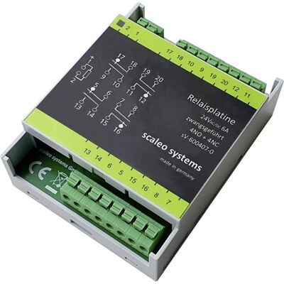 Säkerhetsrelä Scaleo systems med skyddsdiod - 24V 4-kanals RT Säkerhetsrelä Scaleo systems med skyddsdiod - 24V 4-kanals RT