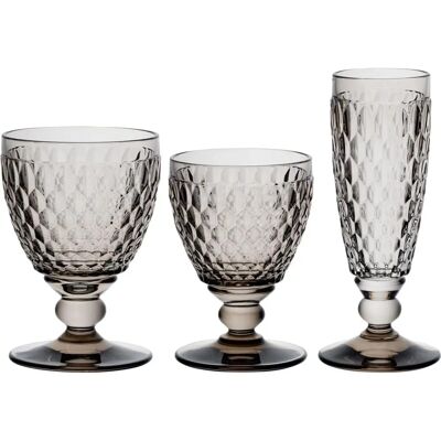 Villeroy & Boch Boston Coloured Grau - Wine & Champagne Glasses Villeroy & Boch Boston Coloured Grau - Wine & Champagne Glasses