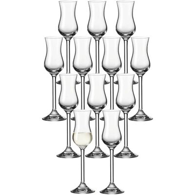 Leonardo Daily Gläser-Set - 12 stk, 100 ml, Transparent - Glaswaren Leonardo Daily Gläser-Set - 12 stk, 100 ml, Transparent - Glaswaren