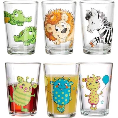 Ritzenhoff & Breker Kinderglas-Set - Monster & Zoo Tiere Ritzenhoff & Breker Kinderglas-Set - Monster & Zoo Tiere