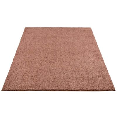 Carpet City - Shaggy Tæppe Plainly 221 - Rosé - Rug Carpet City - Shaggy Tæppe Plainly 221 - Rosé - Rug