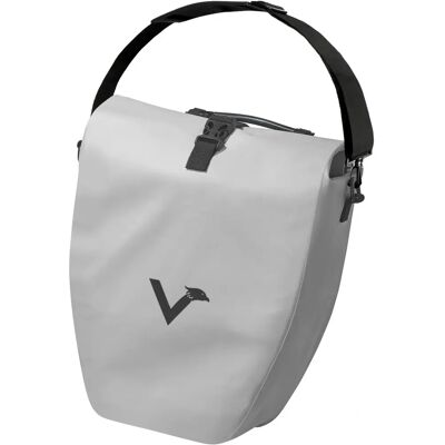 Valkental - ValkBasic - Tarpaulin Grey - 20L - Sac arrière de vélo - Publicité Valkental - ValkBasic - Tarpaulin Grey - 20L - Sac arrière de vélo - Publicité
