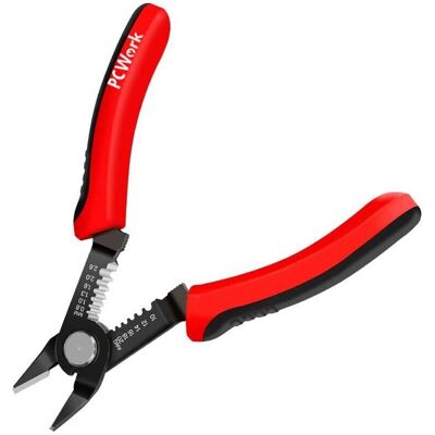 PCWork PCW04A - Alicate cortador e descarnador 2 em 1 PCWork PCW04A - Alicate cortador e descarnador 2 em 1