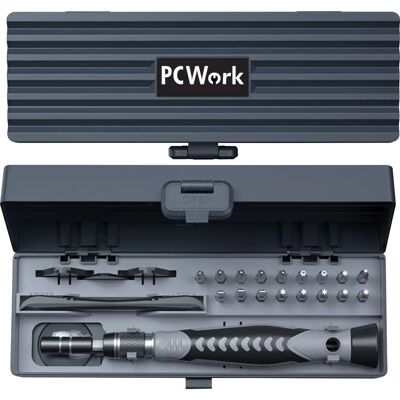 Juego de destornilladores de precisión PCWork PCW08H - Herramientas para electrónica Juego de destornilladores de precisión PCWork PCW08H - Herramientas para electrónica