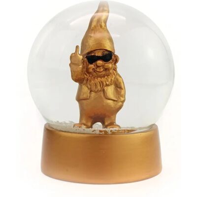 troppotogo Schneekugel Zwerg - Gold - Schneekugel troppotogo Schneekugel Zwerg - Gold - Schneekugel