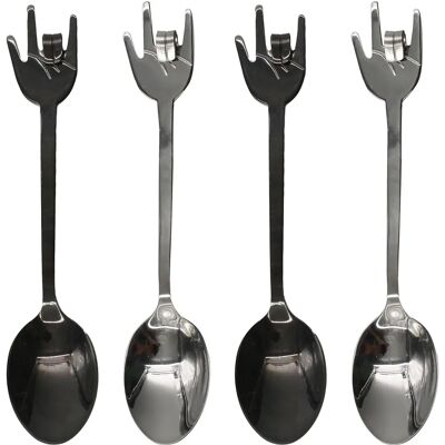 Winkee Rock Hand Löffel Set - Skeer - Mehrfarbig Winkee Rock Hand Löffel Set - Skeer - Mehrfarbig