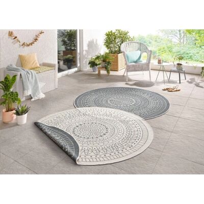 NORTHRUGS Porto Wendeteppich - Runder Indoor Outdoor UV Widerstand NORTHRUGS Porto Wendeteppich - Runder Indoor Outdoor UV Widerstand
