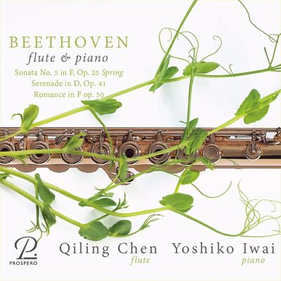 Prospero Qiling Chen - Flute & Beethoven - Audio CD Prospero Qiling Chen - Flute & Beethoven - Audio CD