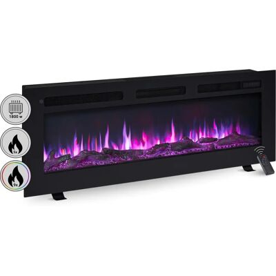 Balderia Leif 50'' Wandmontierte 3-in-1 Elektro-Kamin Balderia Leif 50'' Wandmontierte 3-in-1 Elektro-Kamin