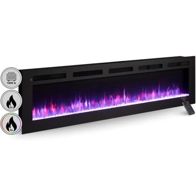 Balderia Leif 70'' Elektrischer Kamin - Wand, Eingebaut, Freistehend - Heizung, 3D-Flamme Balderia Leif 70'' Elektrischer Kamin - Wand, Eingebaut, Freistehend - Heizung, 3D-Flamme