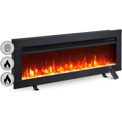 Balderia Agnes 36-Zoll Elektrischer Kamin Wandmontiert, Eingebaut, Freistehend - Elektrischer Kamin Balderia Agnes 36-Zoll Elektrischer Kamin Wandmontiert, Eingebaut, Freistehend - Elektrischer Kamin