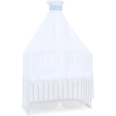 babybay - Moskitoschutz und Himmel 96 cm - Stelle Azzurro babybay - Moskitoschutz und Himmel 96 cm - Stelle Azzurro