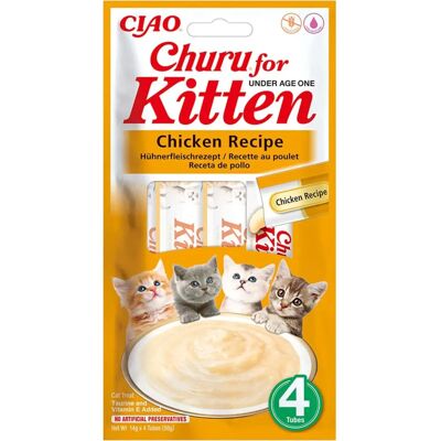 Inaba Biscotti per Gattini - Pollo - 4X14G Inaba Biscotti per Gattini - Pollo - 4X14G