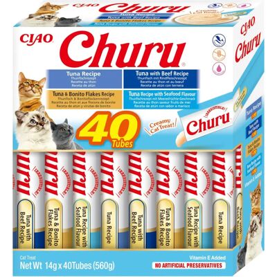 Inaba Churu Thunfisch Katzenleckerlis - 40 x 14G Inaba Churu Thunfisch Katzenleckerlis - 40 x 14G