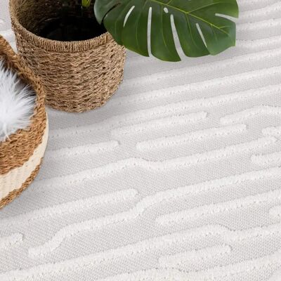 CARPET CITY Santorini 450 Outdoor Rundteppich - Teppich CARPET CITY Santorini 450 Outdoor Rundteppich - Teppich