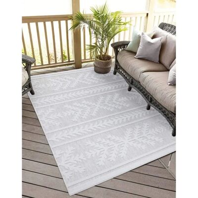 CARPET CITY Santorini 411 Outdoorteppich - Geometrisches Design CARPET CITY Santorini 411 Outdoorteppich - Geometrisches Design