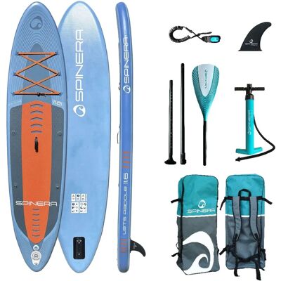 Tchibo - Spinera SUP Board Lets Paddle 11' 6" - orange - Publicité Tchibo - Spinera SUP Board Lets Paddle 11' 6" - orange - Publicité