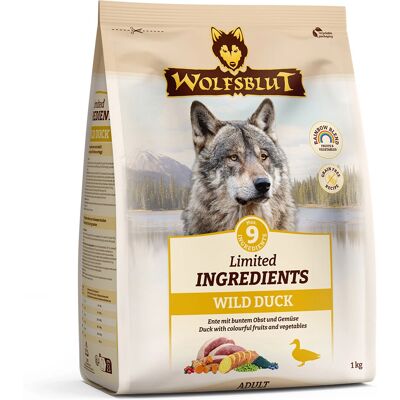 Wolfsblut WB842235 1 kg Erwachsenen Ente - Hundefutter Wolfsblut WB842235 1 kg Erwachsenen Ente - Hundefutter