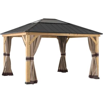 Sunjoy Pirin - UV-behandelter Polyester - 4-teilige Vorhänge Sunjoy Pirin - UV-behandelter Polyester - 4-teilige Vorhänge