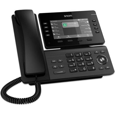 Snom D812 - IP-Telefon - 5" Farbdisplay - Zuverlässige VoIP Snom D812 - IP-Telefon - 5" Farbdisplay - Zuverlässige VoIP