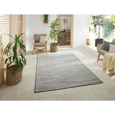ELLE DECORATION Mèlange Teppich - 120x170cm, Modern, Silber ELLE DECORATION Mèlange Teppich - 120x170cm, Modern, Silber