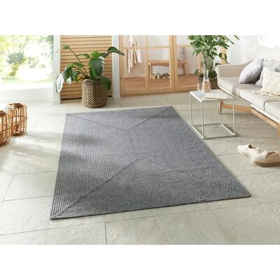 NORTHRUGS Trenzado Teppich - Wetterfester Grauer 200x290cm NORTHRUGS Trenzado Teppich - Wetterfester Grauer 200x290cm