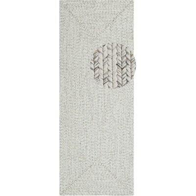 NORTHRUGS Trenzado Grau Teppich - Innen & Außen - 80x200cm NORTHRUGS Trenzado Grau Teppich - Innen & Außen - 80x200cm