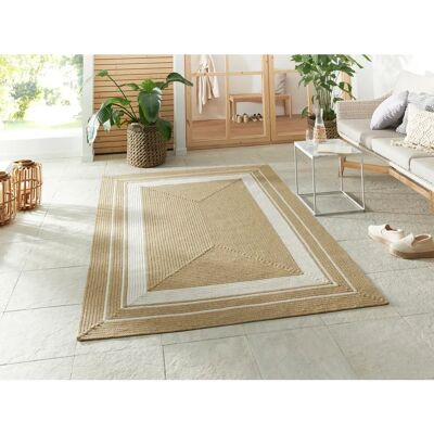 NORTHRUGS Trenzado Beige Carpet - Indoor & Outdoor, Weatherproof NORTHRUGS Trenzado Beige Carpet - Indoor & Outdoor, Weatherproof