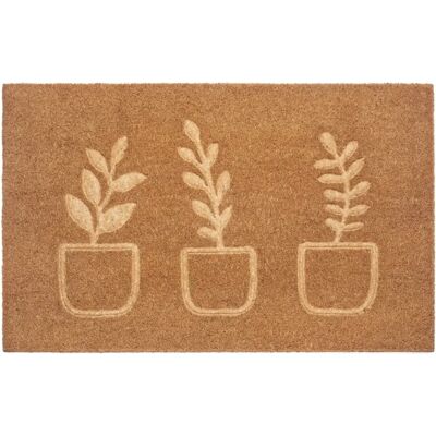 Hanse Home 105562-45X75 braune Kokosfaser Teppich - Indoor & Outdoor Hanse Home 105562-45X75 braune Kokosfaser Teppich - Indoor & Outdoor
