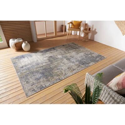Nouristan Gizeh Outdoor-Teppich - Rechteck, Blau (Creme, Blau) - Für Innen & Außen Nouristan Gizeh Outdoor-Teppich - Rechteck, Blau (Creme, Blau) - Für Innen & Außen