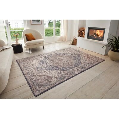 Hanse Home Sand Blau Teppich - Orientalischer Vintage-Teppich Hanse Home Sand Blau Teppich - Orientalischer Vintage-Teppich