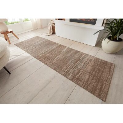 Tapis Hanse Home Collection Jord Crème Beige - 80x200cm - Publicité Tapis Hanse Home Collection Jord Crème Beige - 80x200cm - Publicité
