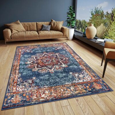 Tapis bleu Hanse Home Maderno - Tapis - Publicité Tapis bleu Hanse Home Maderno - Tapis - Publicité
