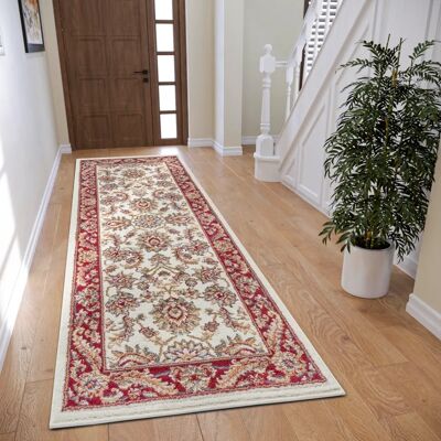 Hanse Home Reni Teppich - Orientalisches Muster, 80x240cm, Rot Hanse Home Reni Teppich - Orientalisches Muster, 80x240cm, Rot