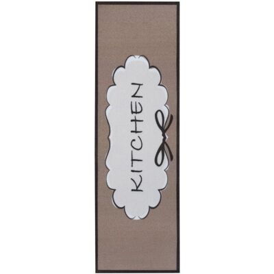 Hanse Home Collection Kitchen Runner - Brown White Black - 50x150 cm Hanse Home Collection Kitchen Runner - Brown White Black - 50x150 cm